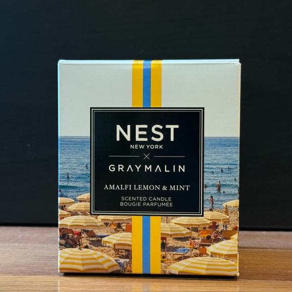 NEST X GRAY MALIN Amalfi Lemon & Mint Candle; Classic One-Wick; 50-60 hours - Picture 2 of 4